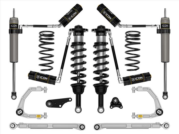 ICON 2024 Toyota Tacoma 1.25-3" Lift, Stage 7 Suspension System, Billet, Triple Rate Rear Springs ICONVEHICLE Autoparts
