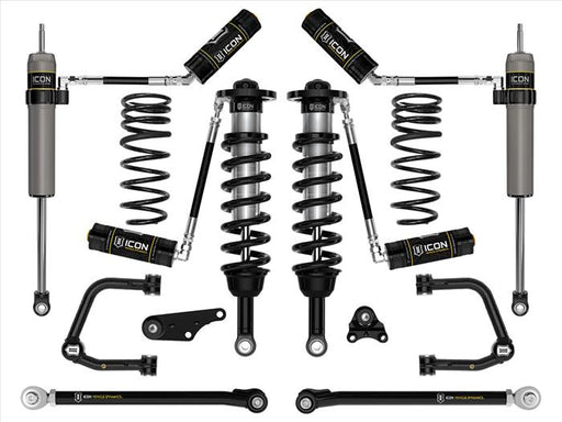 ICON 2024 Toyota Tacoma 1.25-3" Lift, Stage 7 Suspension System, Tubular, Triple Rate Rear Springs ICONVEHICLE Autoparts