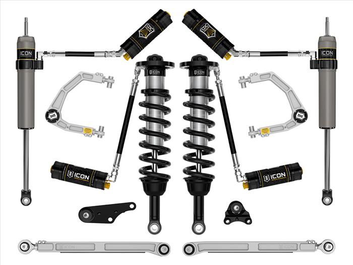 ICON 2024 Toyota Tacoma 1.25-3" Lift, Stage 8 Suspension System, Billet ICONVEHICLE Autoparts
