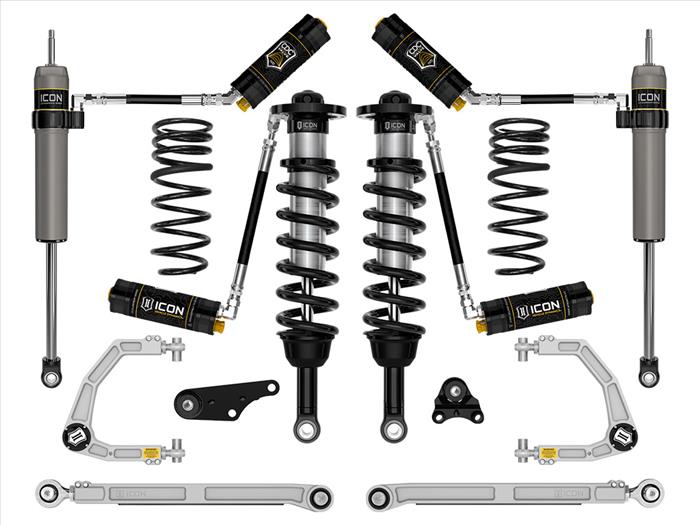 ICON 2024 Toyota Tacoma 1.25-3" Lift, Stage 8 Suspension System, Billet, Triple Rate Rear Springs