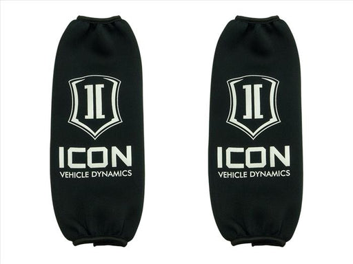 ICON 2.5 Series Coil Spring Wrap, Short (11.25Ó-12.25Ó), w/ Stacked Logo, Pair ICONVEHICLE Autoparts