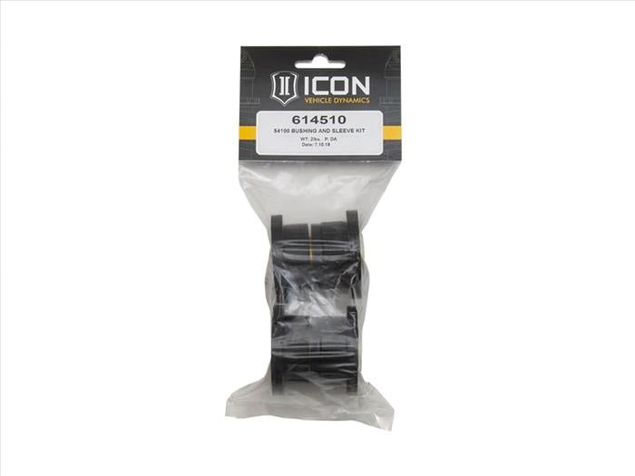 ICON 54100 Rear Upper Link Bushing & Sleeve Service Kit ICONVEHICLE Autoparts