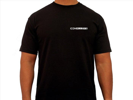 ICON Alloys, Standard Tee - Black - Medium ICONVEHICLE Autoparts