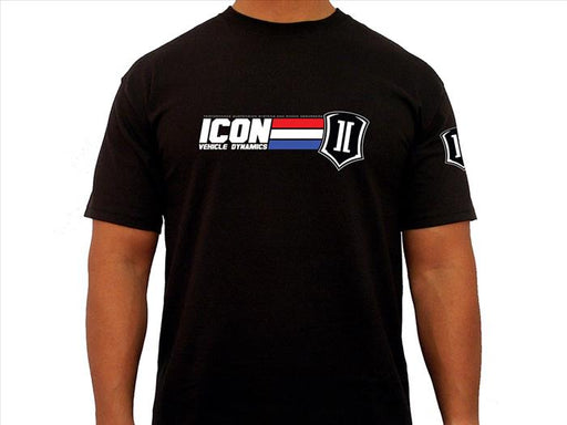 ICON GI-Logo Tee Ð Black, XXXL ICONVEHICLE Autoparts