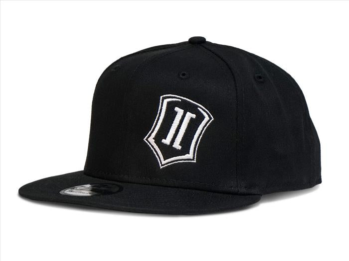 ICON Snapback Hat, Black w/ Shield Logo, New Era 9fifty ICONVEHICLE Autoparts