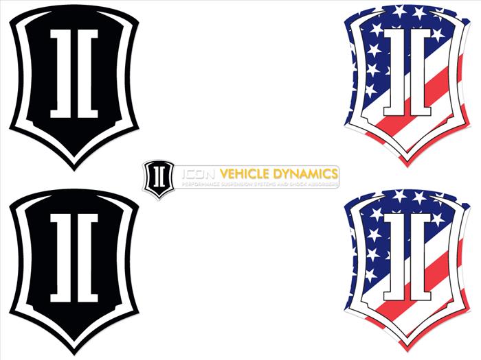 ICON Sticker Pack ICONVEHICLE Autoparts