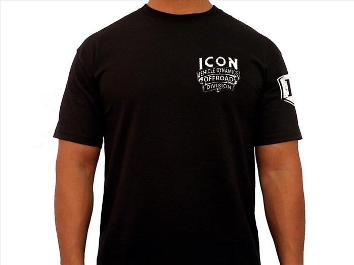 ICON Western-Logo Tee Ð Black, XXL ICONVEHICLE Autoparts