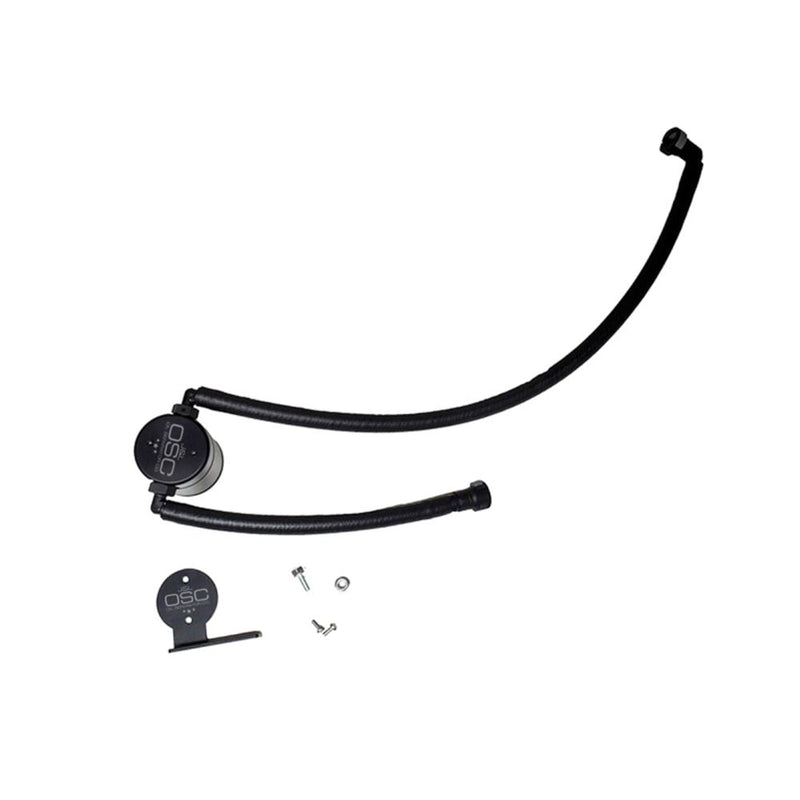 JLT 3.0 OIL SEPARATOR, PASSENGER SIDE, BLACK ANODIZED 2020+ C8 CORVETTE PASSENGER SIDE LT2 ENGINE 3088P-B - DSP PERFORMANCE MOTORSPORTS