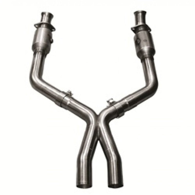 Kooks 05-10 Ford Mustang GT 4.6L 3V Auto/Manual 3in x 3in Race Exhaust Cat X Pipe Kooks HDR Req 11313220 MUSTANG