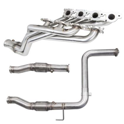 Kooks 07+ Toyota Tundra 1-7/8in x 3in Stainless Steel Long Tube Headers w/ 3in OEM Catted Connection 4311H420 TOYOTA