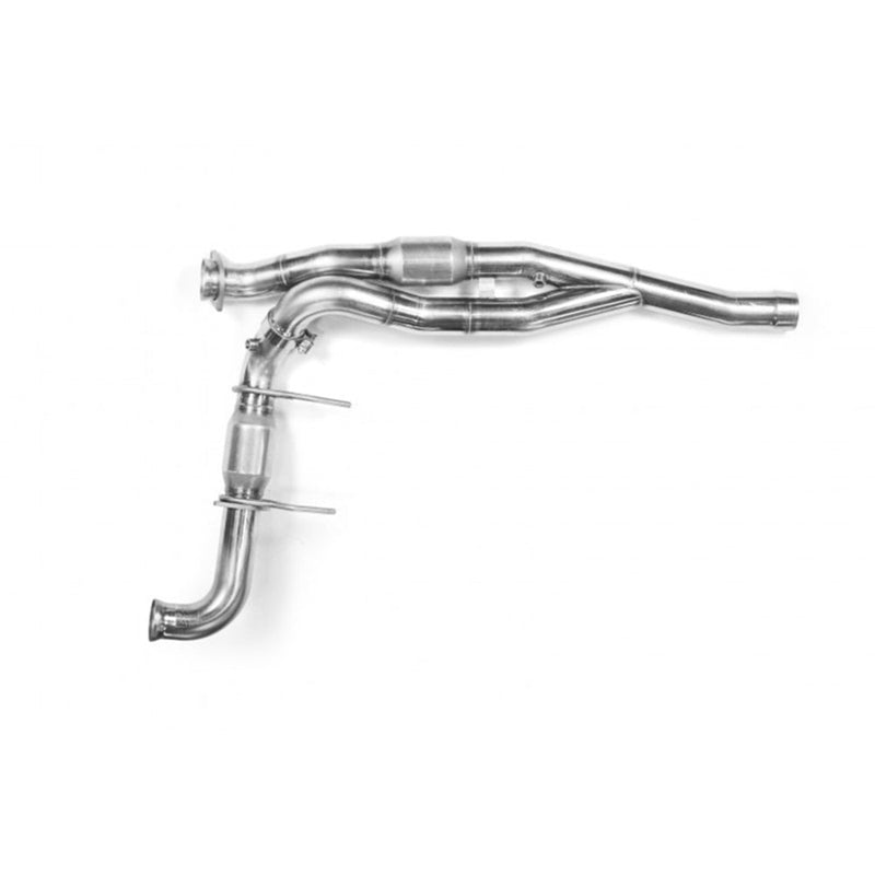 Kooks 10-14 Ford Raptor SVT 6.2L 4V ALL 3in SS OEM Exhaust GREEN Cat Y Pipe 13523300 CAT-BACK