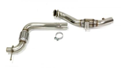 Kooks 15-17 Ford Mustang 2.3L EcoBoost 3in x 2.25in SS GREEN Catted OEM Downpipe 11533310 MUSTANG