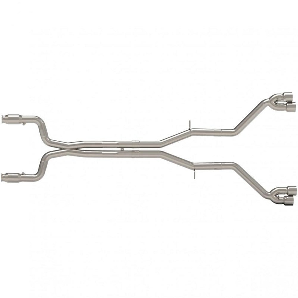 Kooks 16+ Chevy Camaro SS 6.2L 3in Catted Muff Delete Full Exhaust w/Quad Tips (Use w/Kooks Headers) 22605251MD CAT-BACK