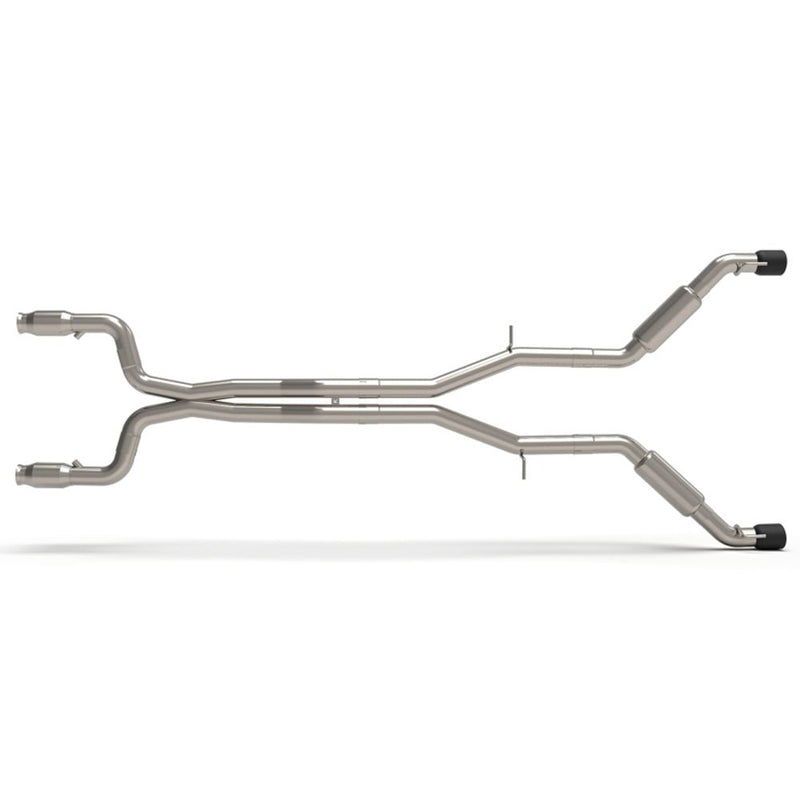 Kooks 16+ Chevy Camaro SS 6.2L 3in Catted Strt Scream Full Exhaust w/Blk Tips (Use w/Kooks Headers) 22605211SS CAT-BACK