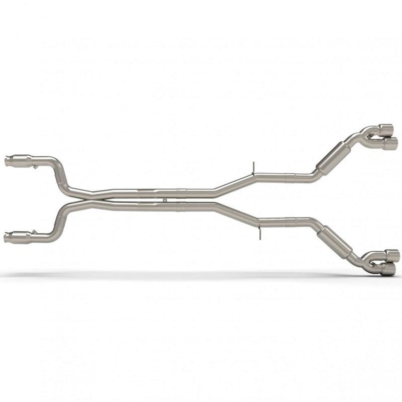 Kooks 16+ Chevy Camaro SS 6.2L 3in Catted Strt Scream Full Exhaust w/Quad Tips (Use w/Kooks Headers) 22605251SS CAT-BACK