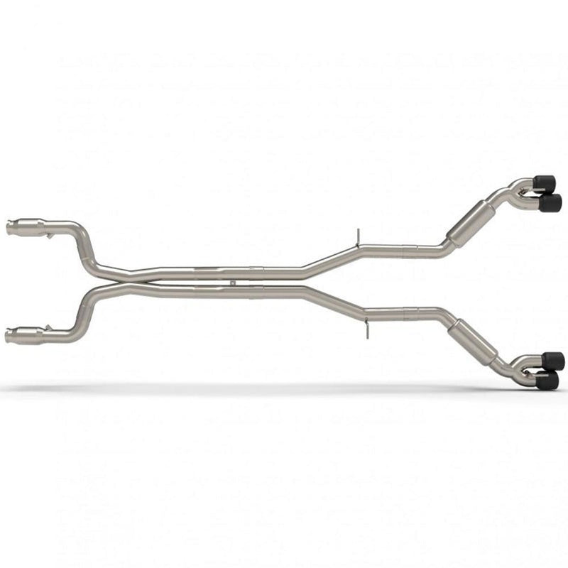 Kooks 16+ Chevy Camaro SS 6.2L 3in Catted Strt Screamer Full Exhaust w/Blk Tips (Use w/Kooks Header) 22605261SS CAT-BACK
