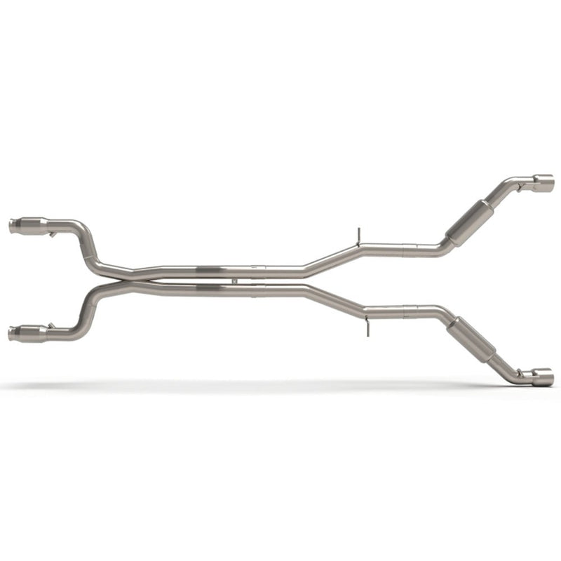 Kooks 16+ Chevy Camaro SS 6.2L 3in GREEN Cat Strt Screamer Exhaust w/Dual Tips (Use w/Kooks Headers) 22605301SS CAT-BACK