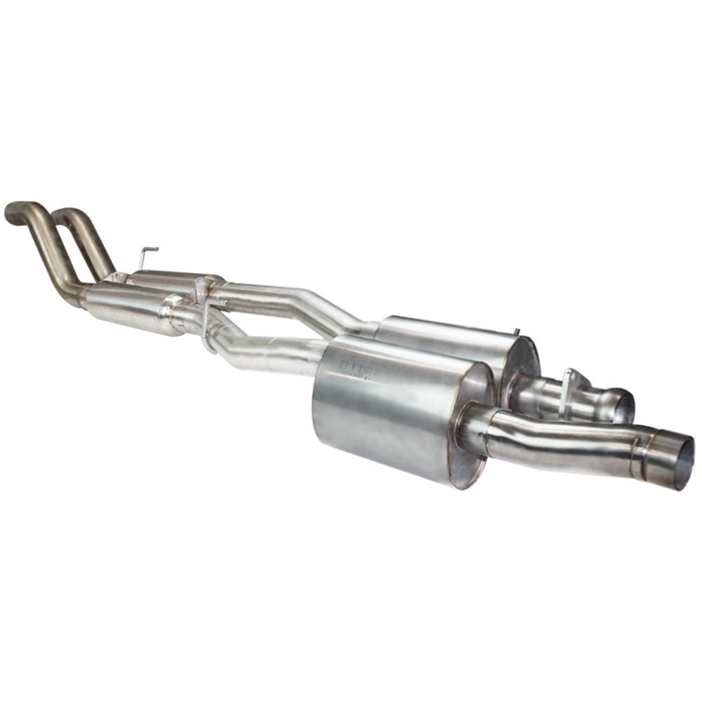 Kooks 17-19 Ford F150 Raptor EcoBoost 3in Dual Cat-Back Exhaust (2 Muff/2 Resonators) Use OEM Pipes 13624100 CAT-BACK
