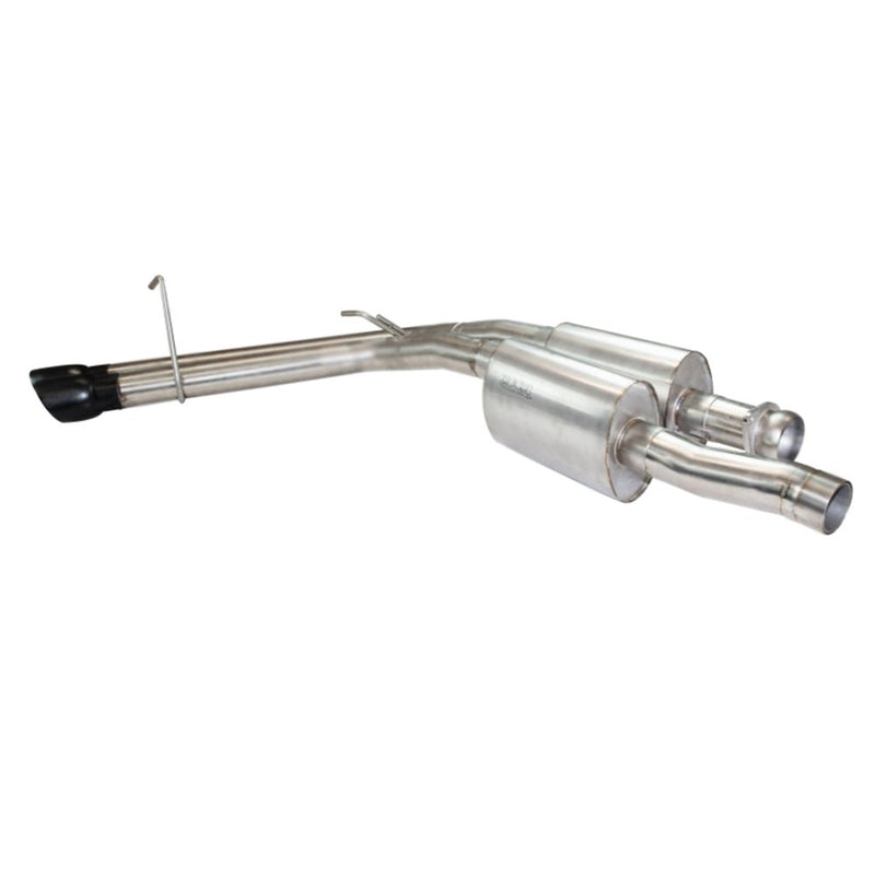 Kooks 17-19 Ford F150 Raptor EcoBoost Super CC 3in Dual Side Exit CB Exh (2 Mufflers/Black Tips) 13624610 CAT-BACK
