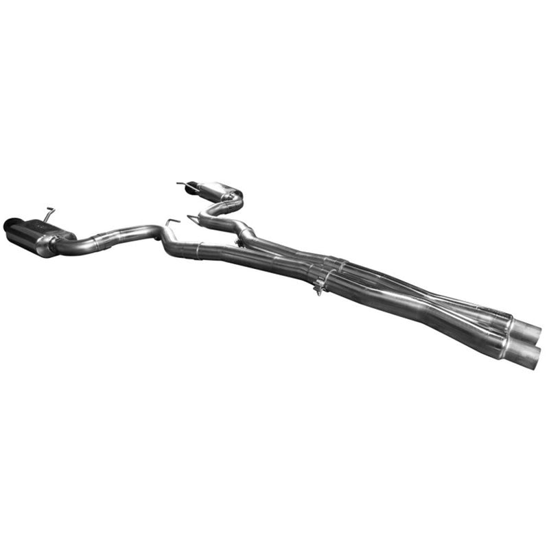 Kooks 18+ Mustang 5.0L 4V Convertible 3in Cat-Back w/ X-Pipe 4in Slash Cut Polished Tips Exhaust 11514150 MUSTANG
