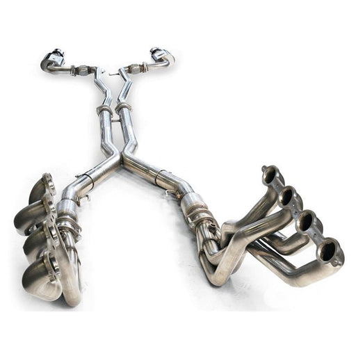 Kooks 2015 + Ford F150 Coyote 5.0L 4V OEM x 3in SS Catback Exhaust w/ Black Tips 13614110 CAT-BACK