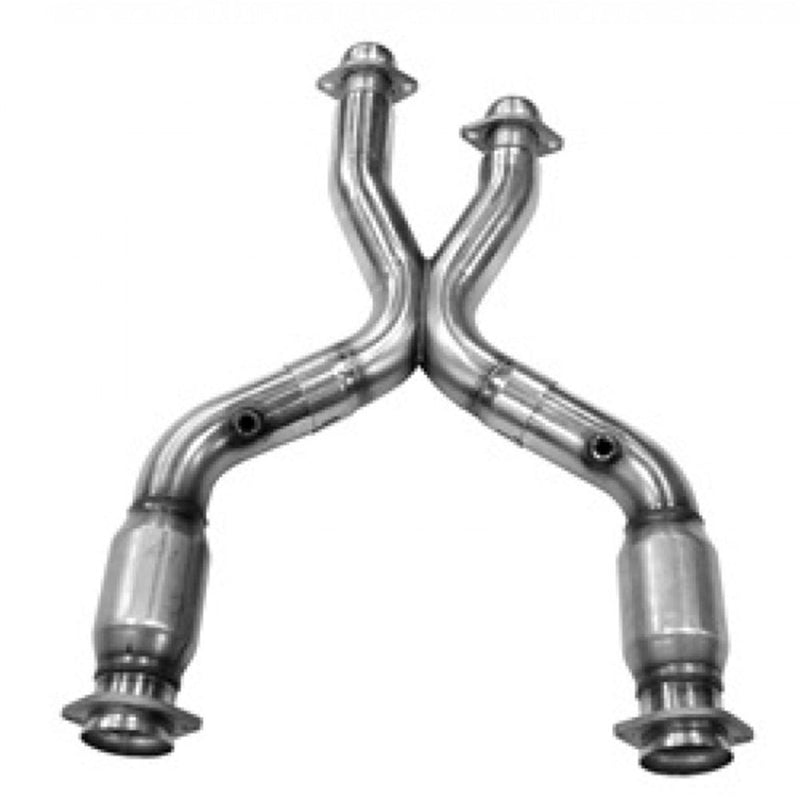 Kooks 99-04 Ford Mustang GT / Cobra 3in In x 2 1/2in OEM Out Cat SS X Pipe Kooks HDR Req 11203250 MUSTANG