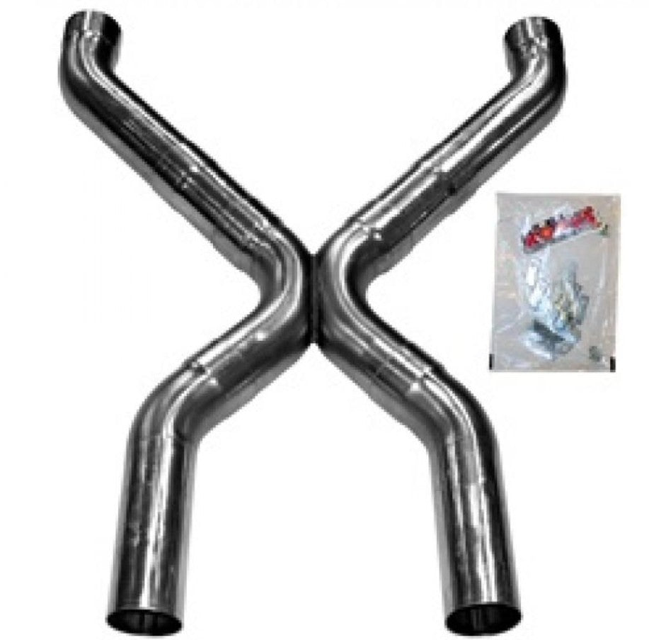 Kooks Universal 2 1/4in x 4in SS Coll w/9-10in Long Body. Plus 2in for Slip 9912S S-KOOKS HEADERS