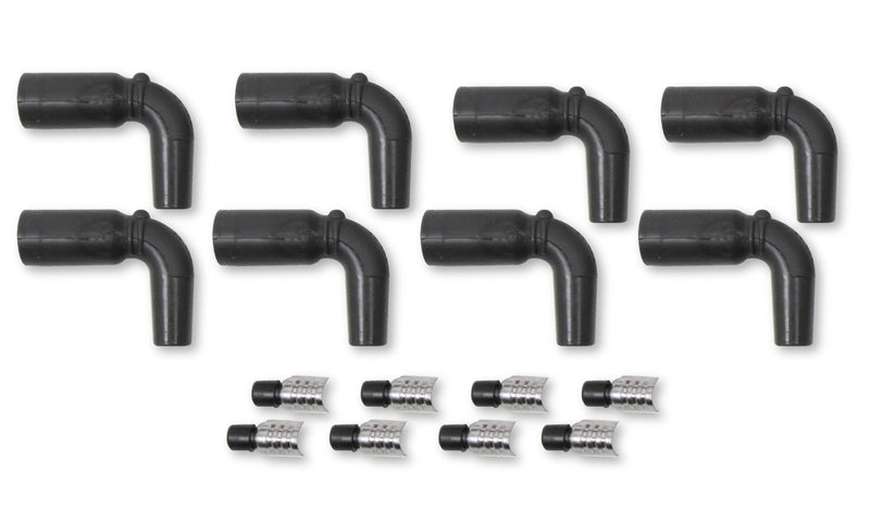 LT1, 90 Degree Boots & Terminals, 8-Pack MSD Autoparts