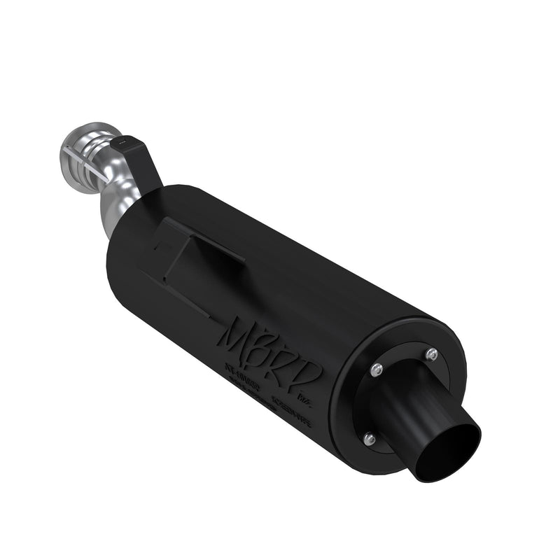 MBRP Sport Series Slip-On 304 Stainless Steel Inch Muffler AT-6512SP MBRP Exhaust Autoparts
