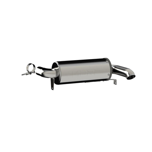 MBRP Performance 5 in. Slip-On 304 Stainless Steel 2 Inch Muffler AT-9212PT MBRP Exhaust Autoparts
