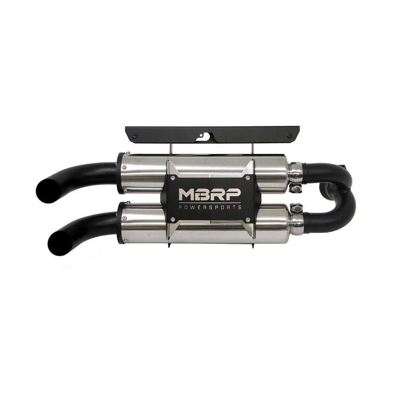 MBRP PowerTech4 Dual Slip-On 304 Stainless Steel Inch Muffler AT-9516PT MBRP Exhaust Autoparts