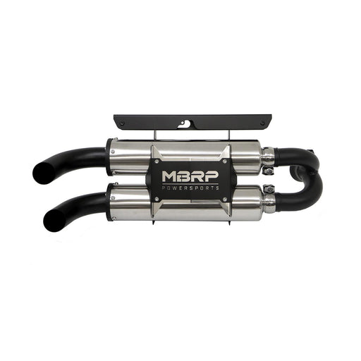 MBRP PowerTech4 Dual Slip-On 304 Stainless Steel Inch Muffler AT-9516PT MBRP Exhaust Autoparts