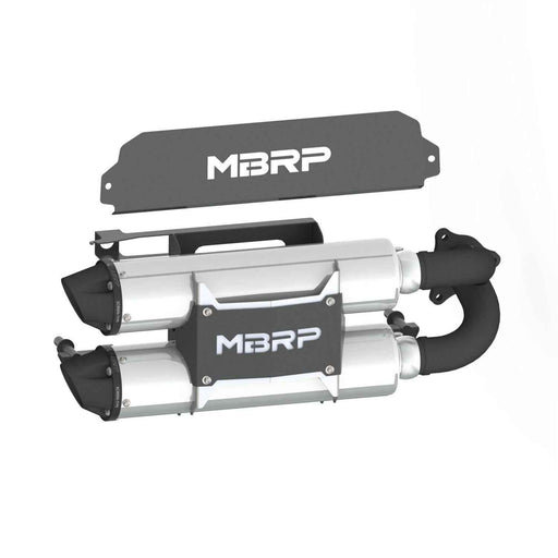 MBRP PowerTech4 Dual Slip-On 304 Stainless Steel Inch Muffler AT-9524PT MBRP Exhaust Autoparts