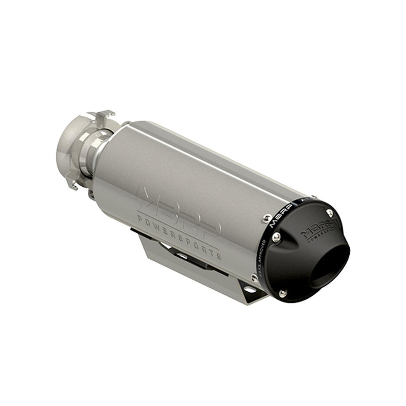 MBRP Performance 5 in. Slip-On 304 Stainless Steel Inch Muffler AT-9708PT MBRP Exhaust Autoparts