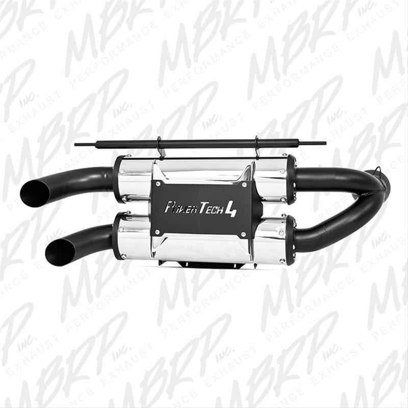 MBRP PowerTech4 Dual Slip-On 304 Stainless Steel Inch Muffler AT-9515PT MBRP Exhaust Autoparts