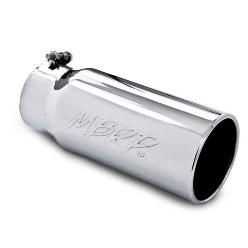 MBRP Round, Polished 4 Inch Exhaust Tip T5050 MBRP Exhaust Autoparts