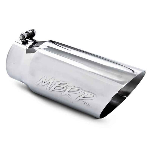 MBRP Round, Polished 4 Inch Exhaust Tip T5053 MBRP Exhaust Autoparts