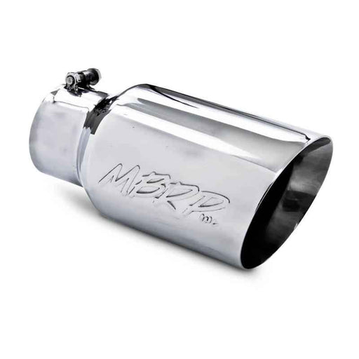 MBRP Round, Polished 4 Inch Exhaust Tip T5072 MBRP Exhaust Autoparts