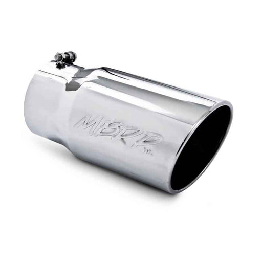 MBRP Round, Polished 5 Inch Exhaust Tip T5075 MBRP Exhaust Autoparts