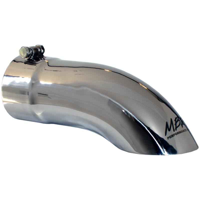 MBRP Round/Turndown, Polished 4 Inch Exhaust Tip T5081 MBRP Exhaust Autoparts