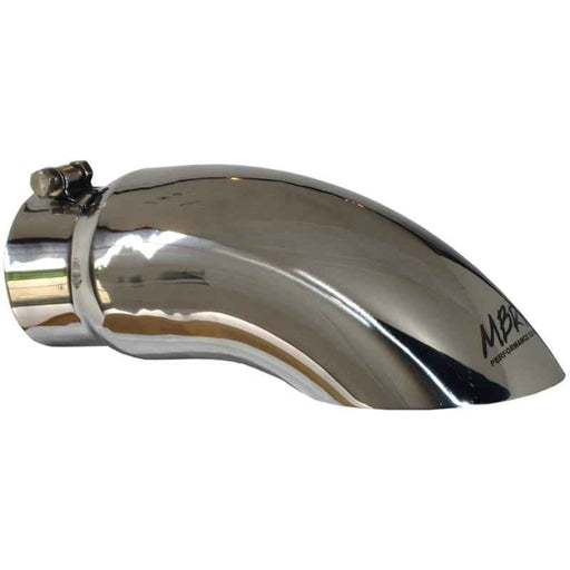 MBRP Round/Turndown, Polished 4 Inch Exhaust Tip T5086 MBRP Exhaust Autoparts
