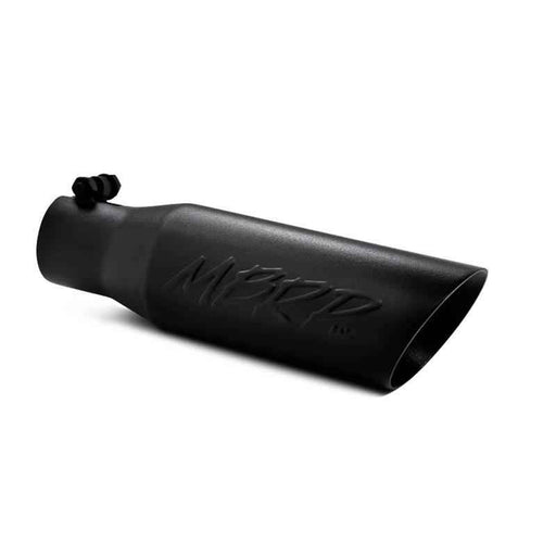 MBRP Round, Black 2.50 Inch Exhaust Tip T5106BLK MBRP Exhaust Autoparts