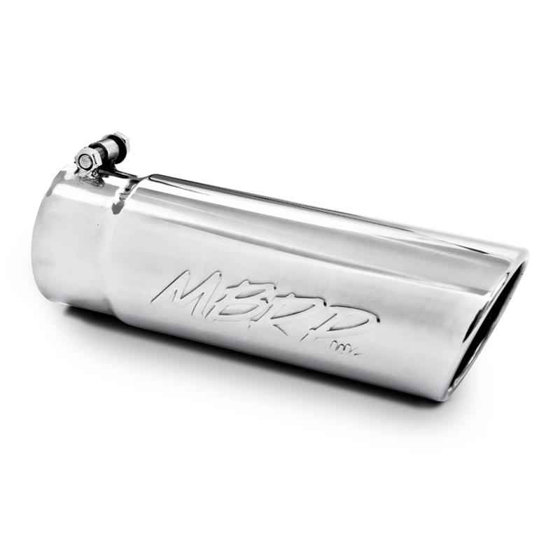 MBRP Round, Polished 3.50 Inch Exhaust Tip T5112 MBRP Exhaust Autoparts