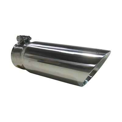 MBRP Round, Polished 3 Inch Exhaust Tip T5114 MBRP Exhaust Autoparts