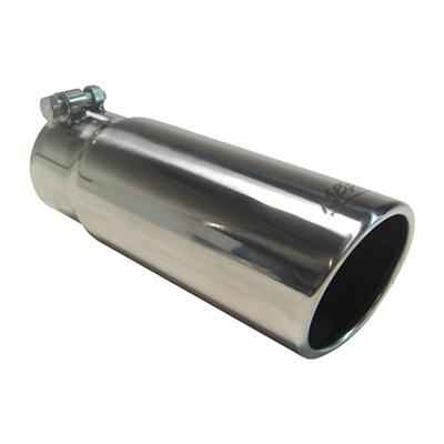 MBRP Round, Polished 3 Inch Exhaust Tip T5115 MBRP Exhaust Autoparts