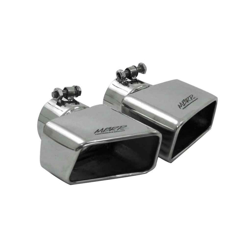 MBRP Rectangular, Polished 3 Inch Exhaust Tip T5120 MBRP Exhaust Autoparts