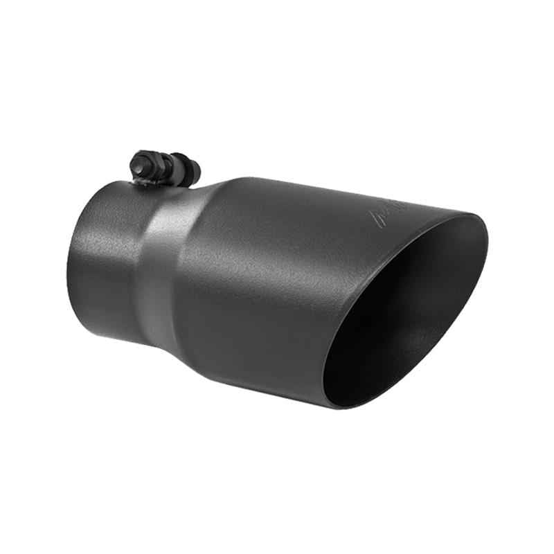 MBRP Round, Black 3 Inch Exhaust Tip T5122BLK MBRP Exhaust Autoparts