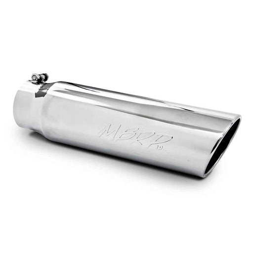 MBRP Round, Polished 4 Inch Exhaust Tip T5124 MBRP Exhaust Autoparts