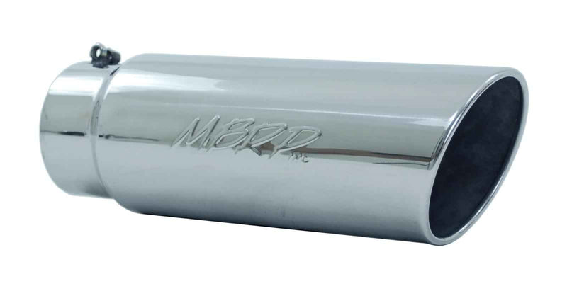MBRP Round, Polished 5 Inch Exhaust Tip T5125 MBRP Exhaust Autoparts