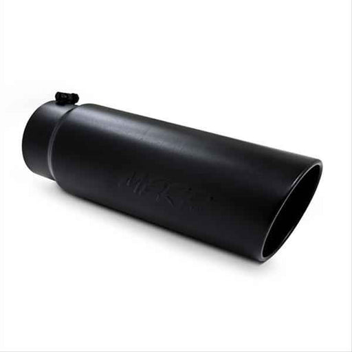 MBRP Round, Black 5 Inch Exhaust Tip T5125BLK MBRP Exhaust Autoparts